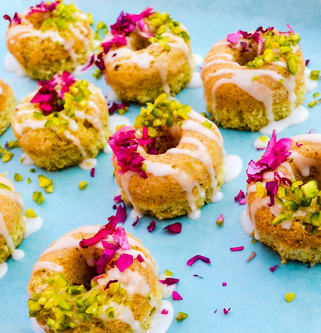 Persian Love Cake Doughnuts