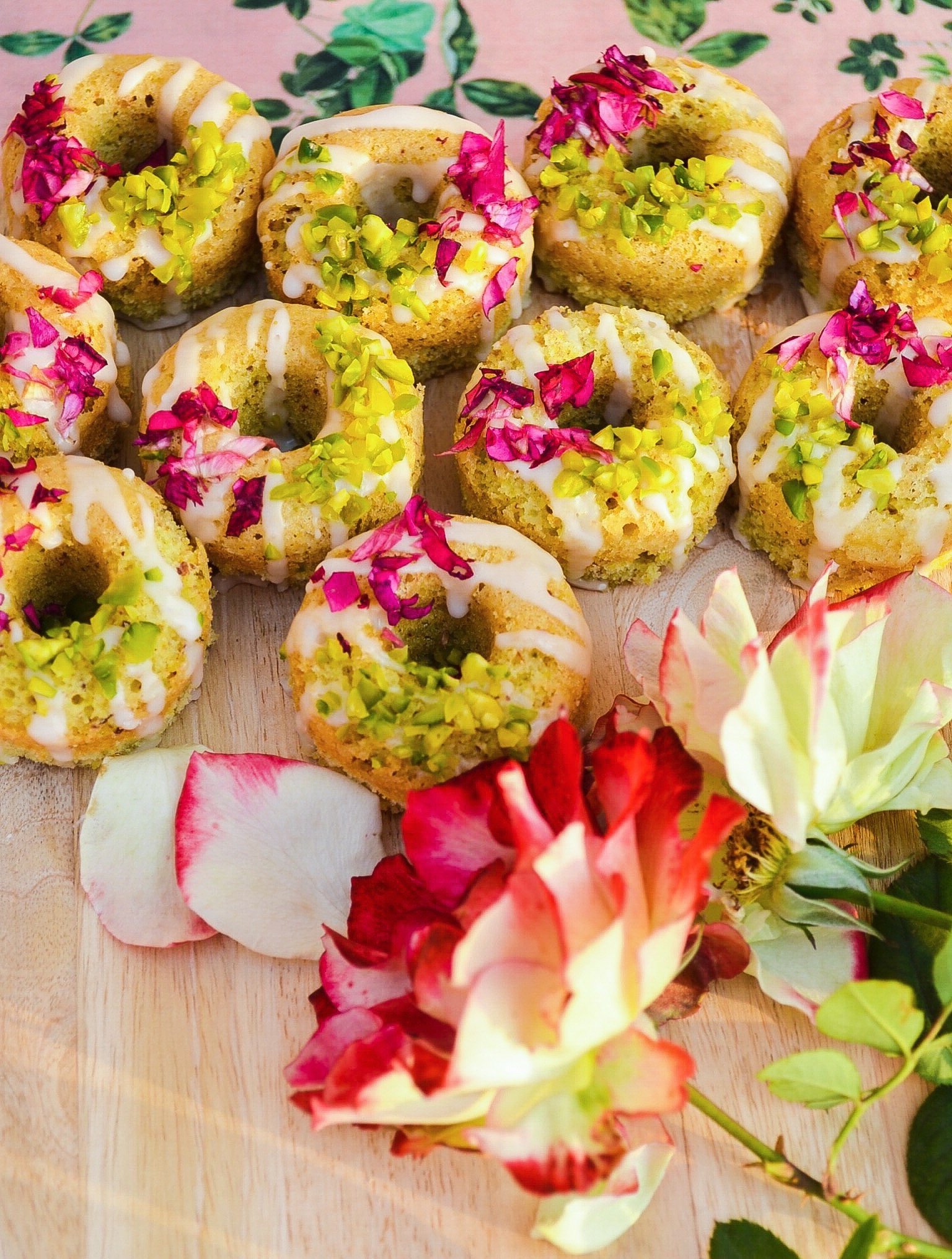 Persian Love Cake Doughnuts