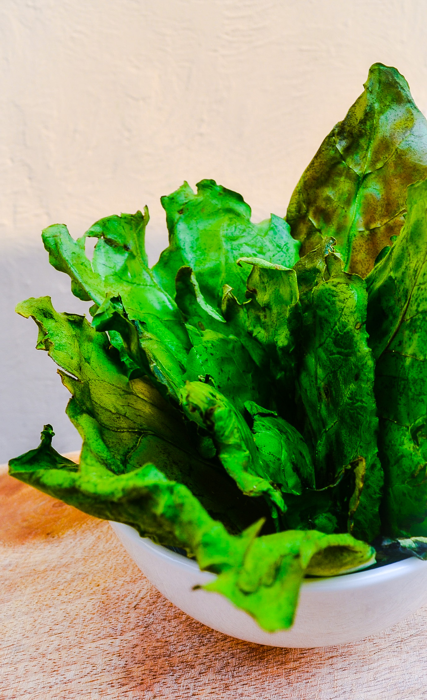 Crispy Spinach Chips 